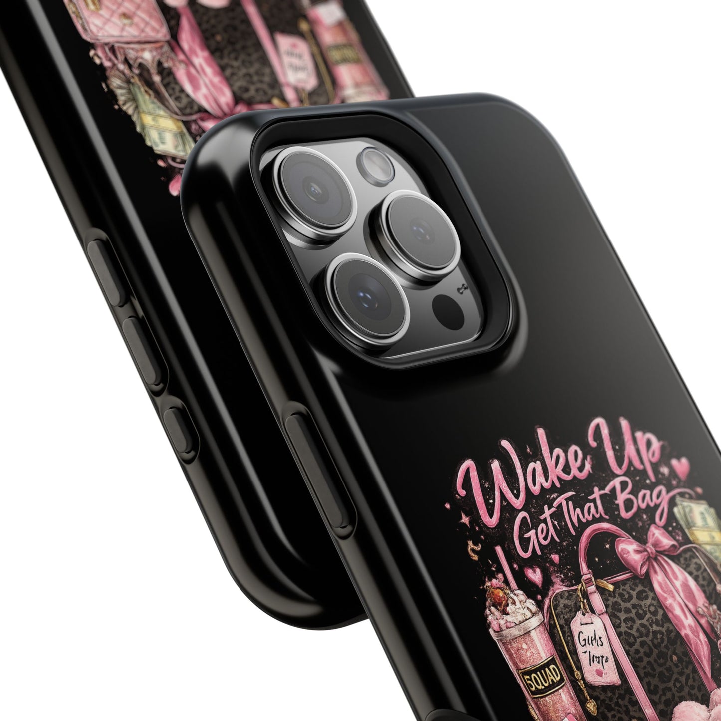 Wake Up, Get That Bag – Magnetic Impact Phone Case