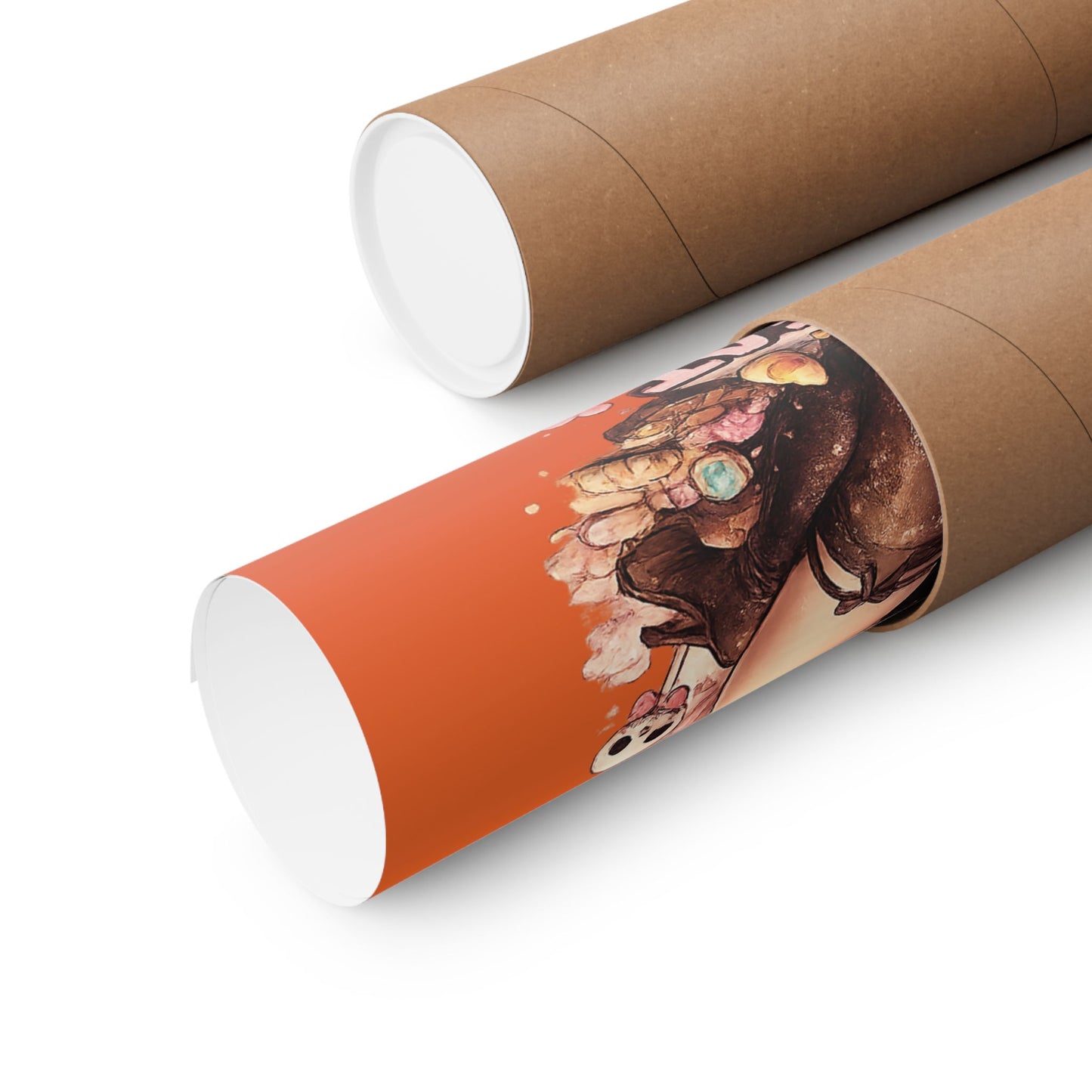No Trick All Treat Halloween Poster - Sexy Witch Matte Vertical Wall Art