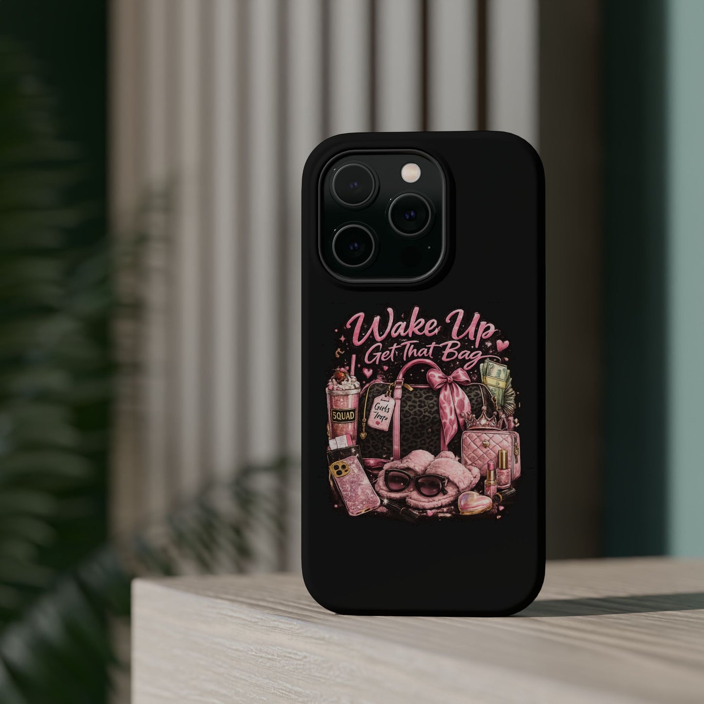Wake Up, Get That Bag – Magnetic Impact Phone Case