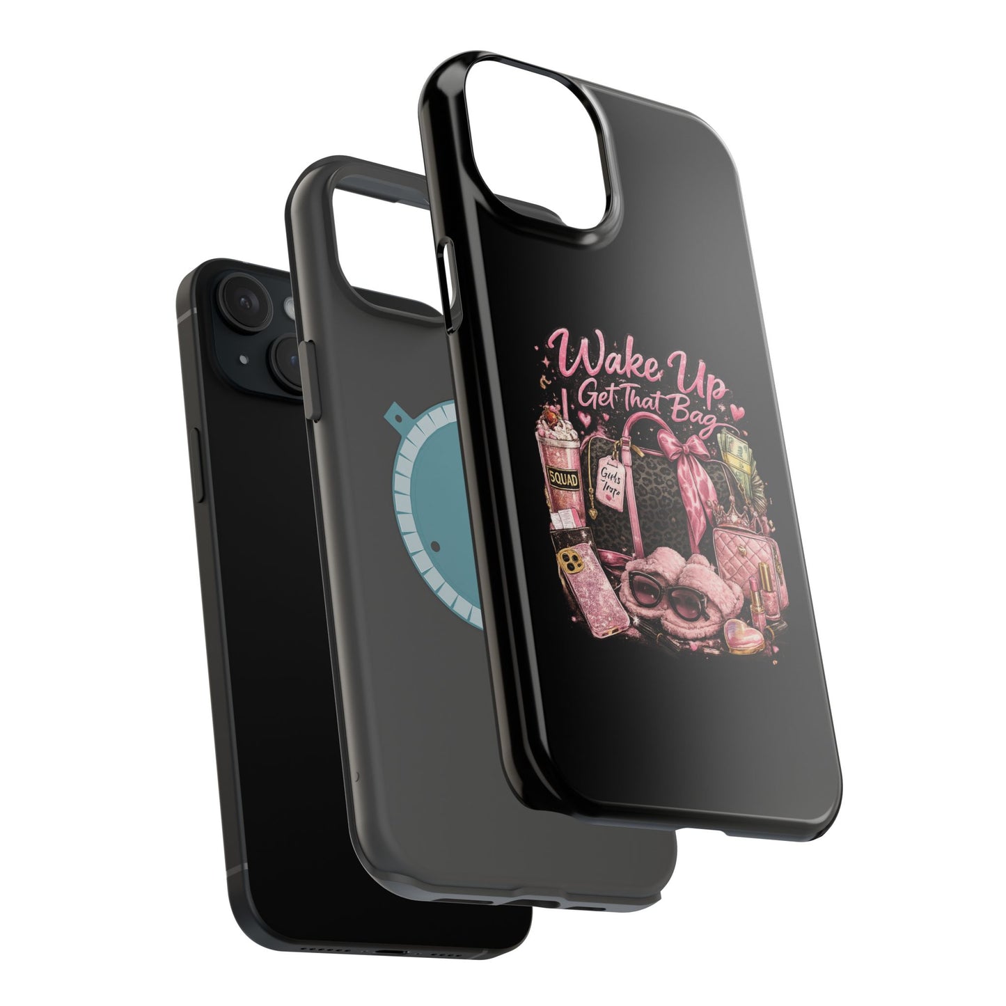 Wake Up, Get That Bag – Magnetic Impact Phone Case