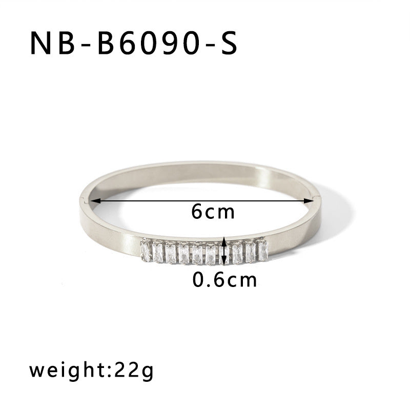 True gold electroplated color-keeping jewelry bracelet