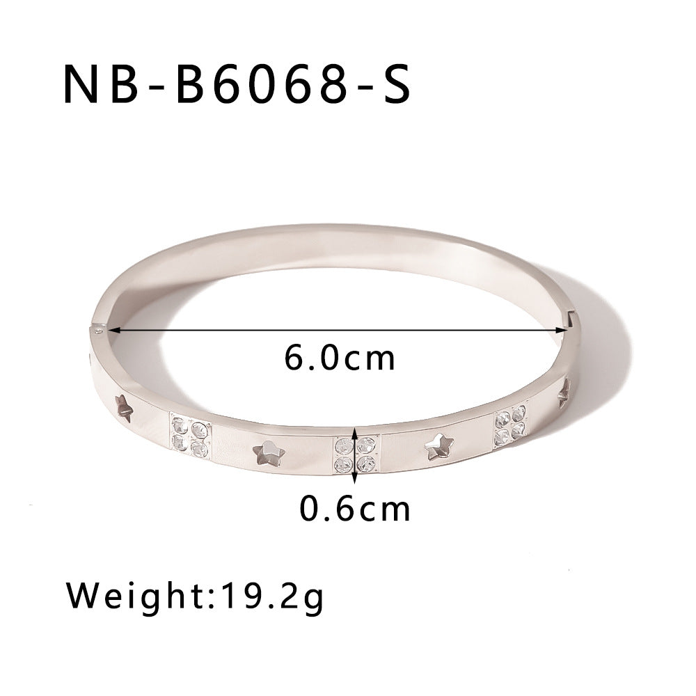 True gold electroplated color-keeping jewelry bracelet