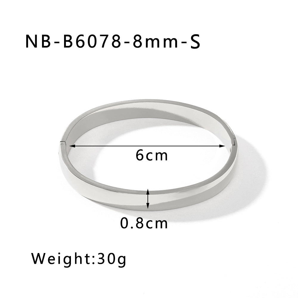 True gold electroplated color-keeping jewelry bracelet