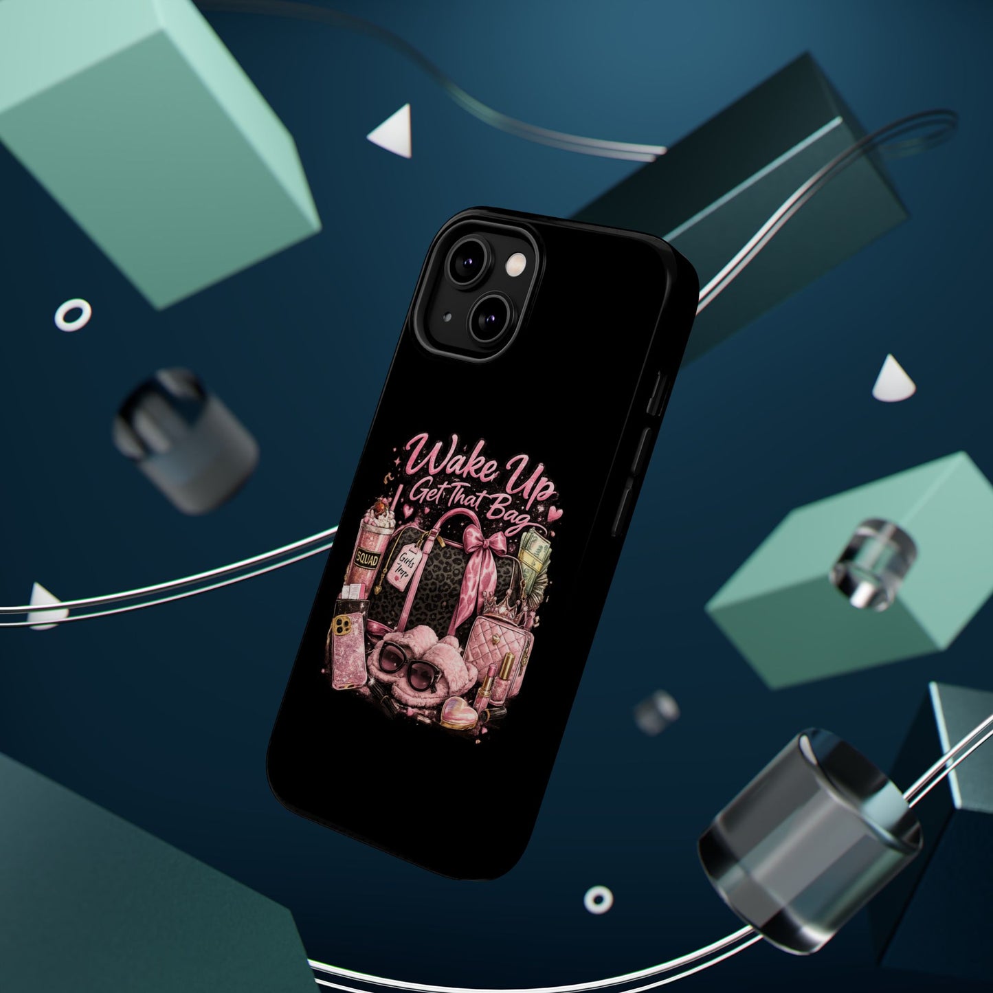 Wake Up, Get That Bag – Magnetic Impact Phone Case
