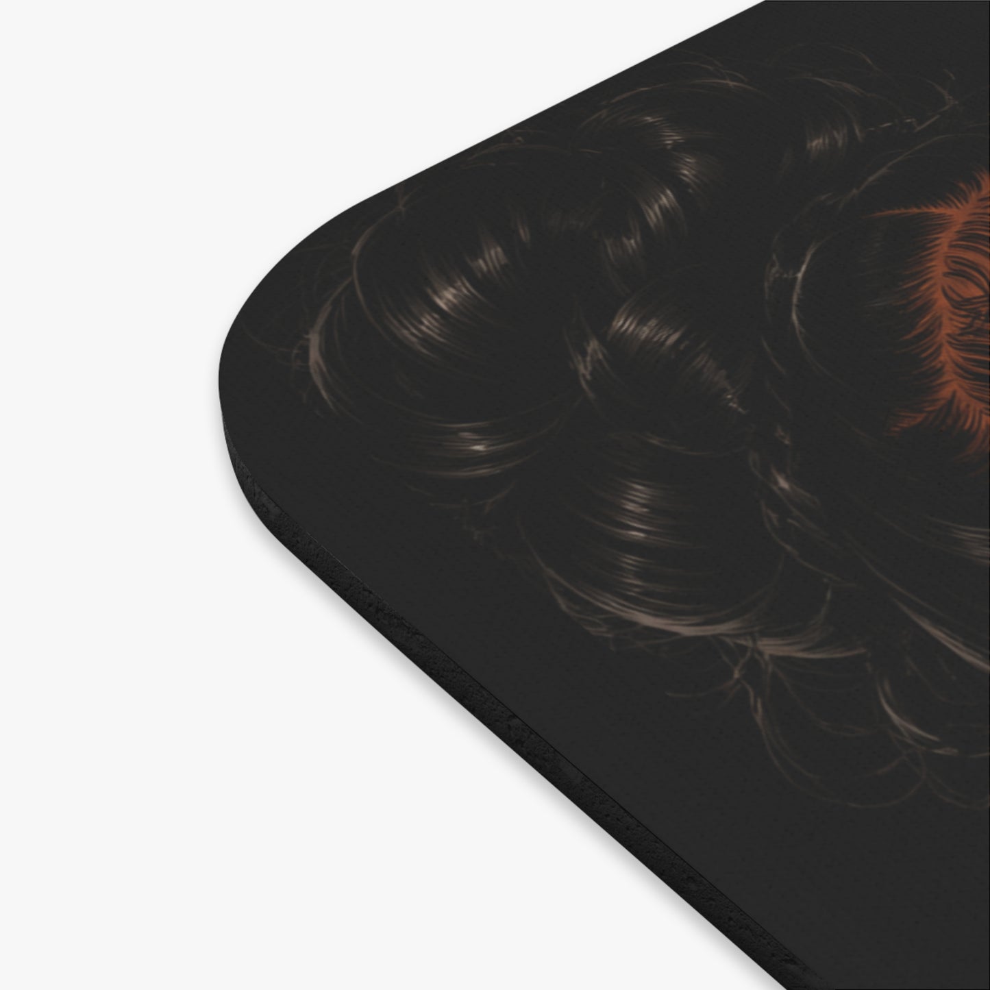 Spend That hit Pink Diamond Mouse Pad — Glam Black Desk Mat for Women
