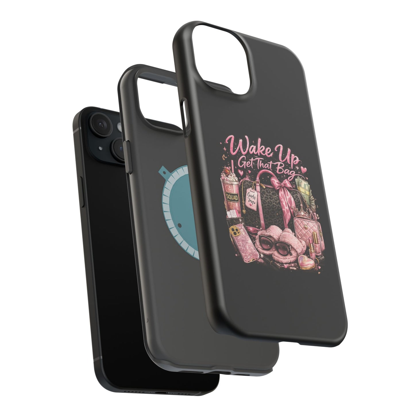 Wake Up, Get That Bag – Magnetic Impact Phone Case