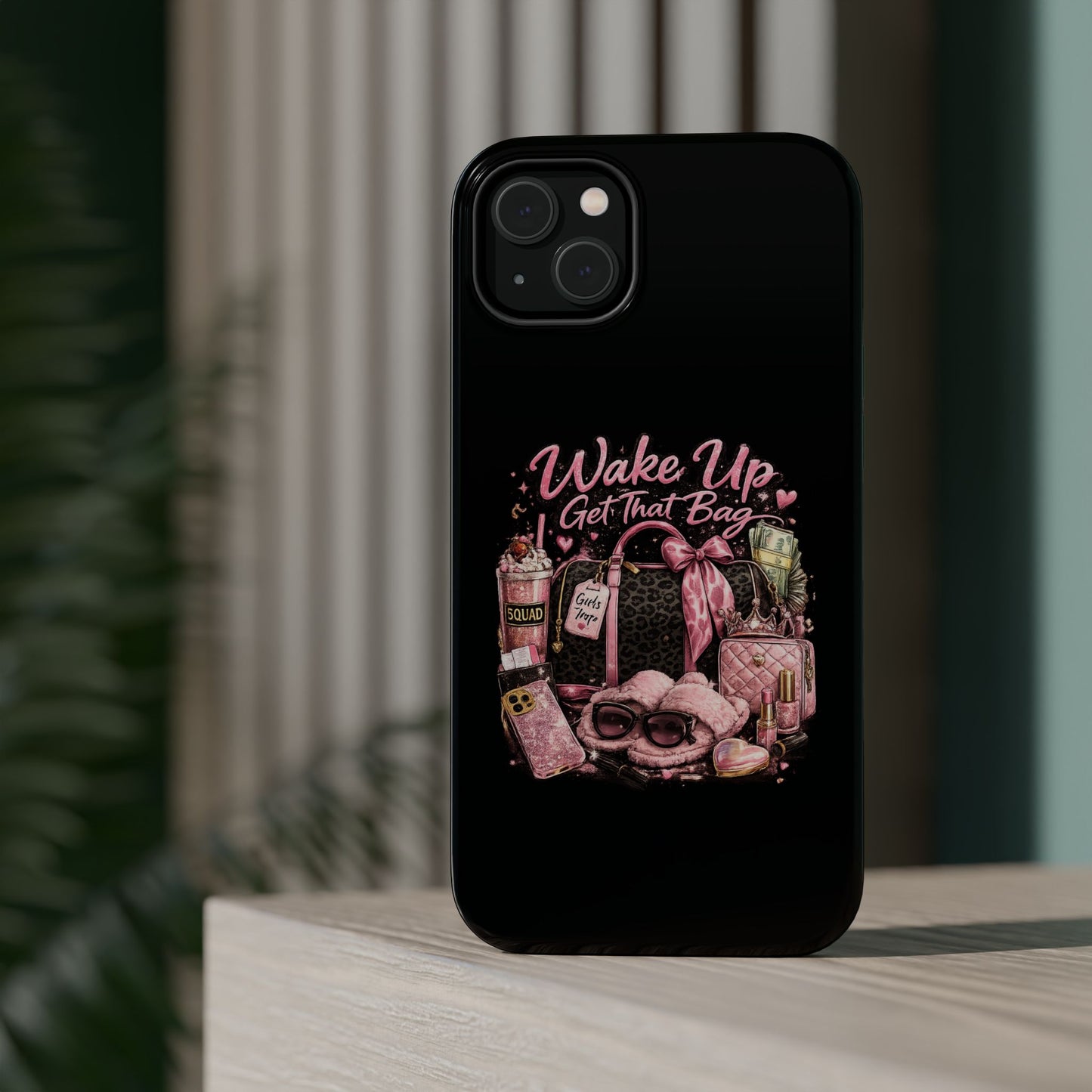 Wake Up, Get That Bag – Magnetic Impact Phone Case