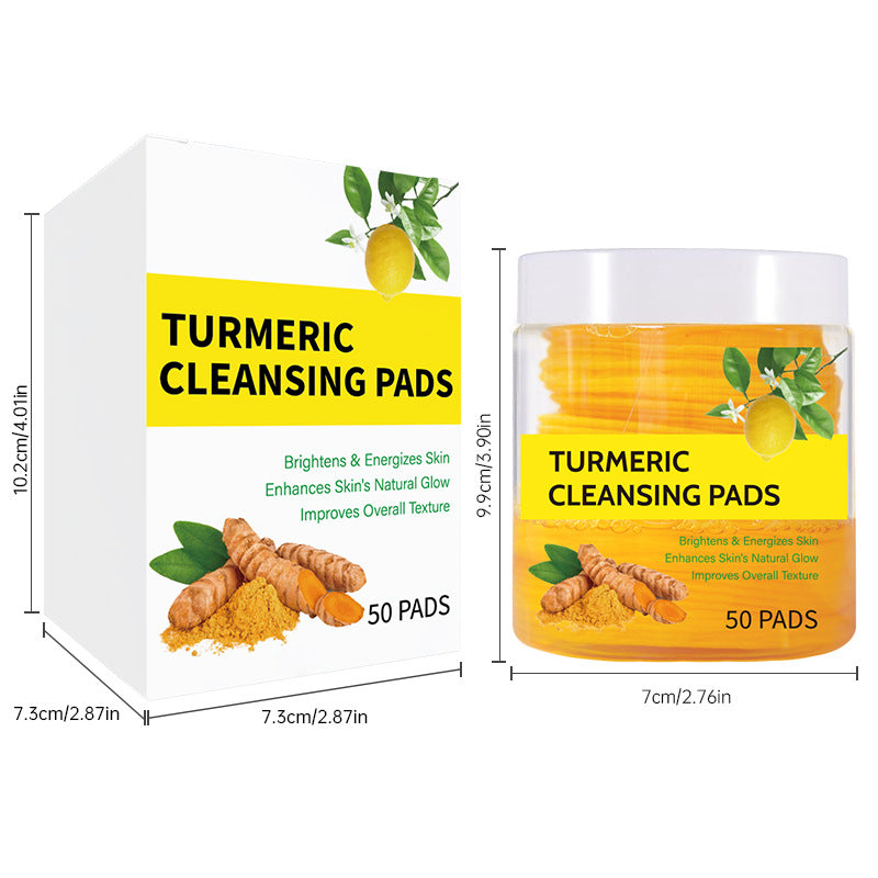 Turmeric Kojic Acid Facial Cleansing Pads