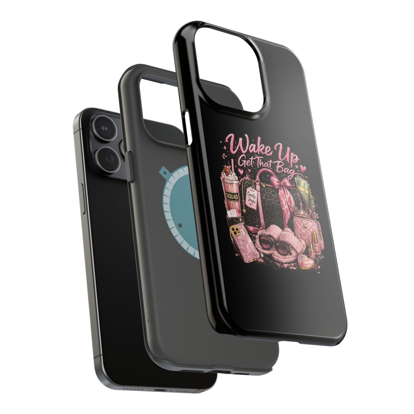 Wake Up, Get That Bag – Magnetic Impact Phone Case