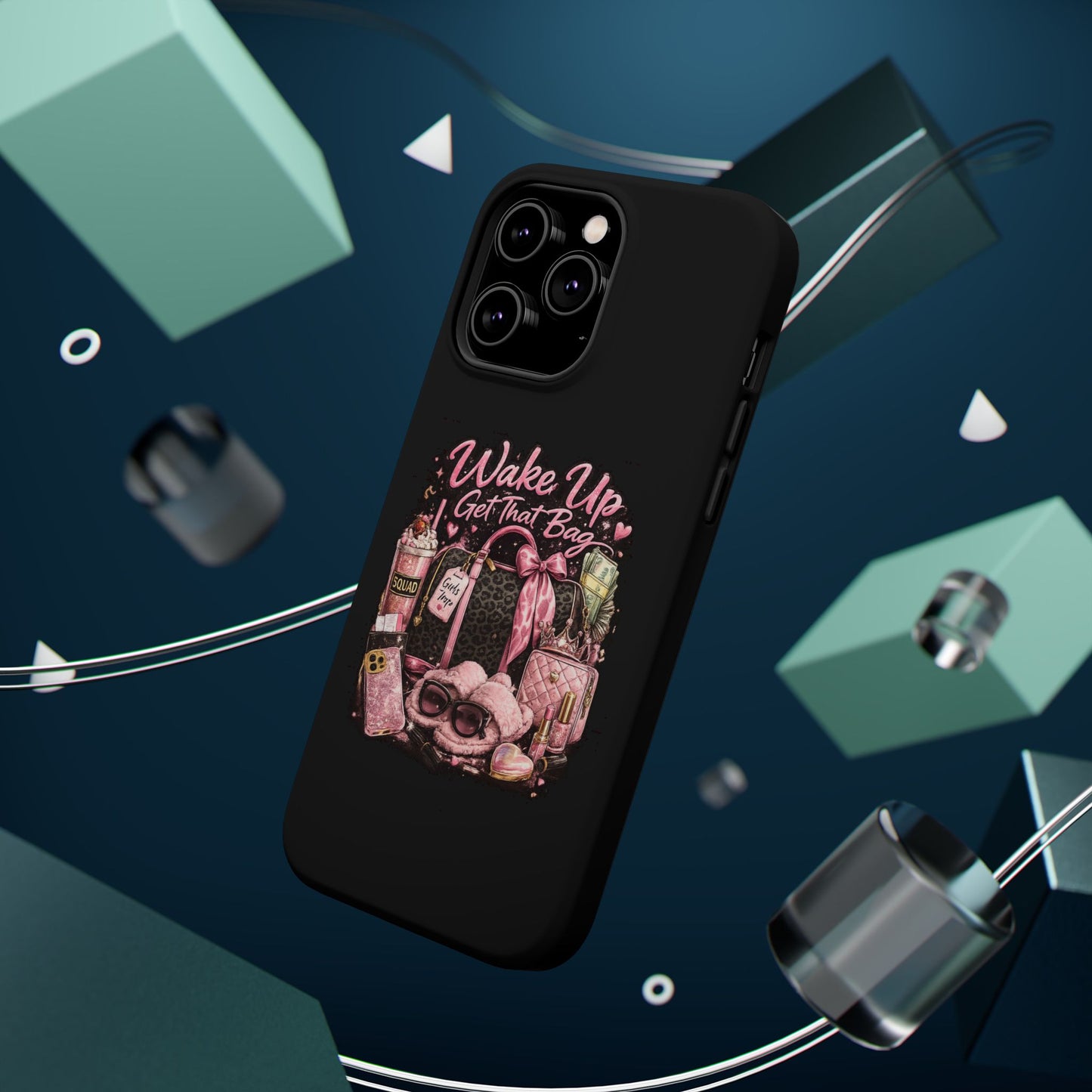 Wake Up, Get That Bag – Magnetic Impact Phone Case