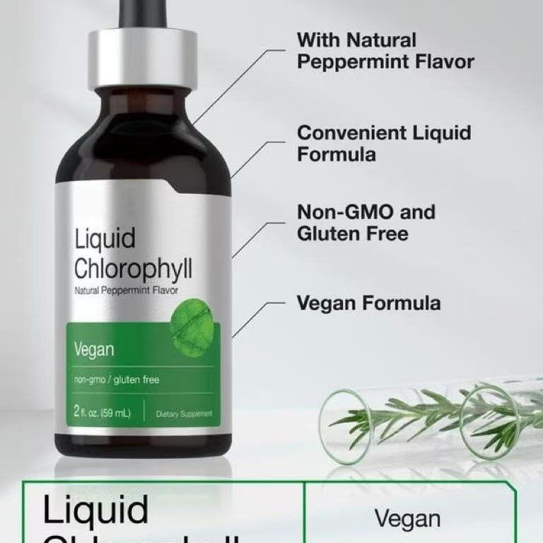 Chlorophyll Liquid Drops