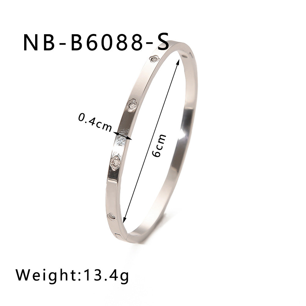 True gold electroplated color-keeping jewelry bracelet