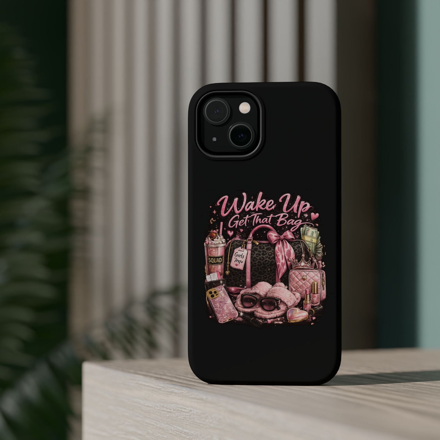 Wake Up, Get That Bag – Magnetic Impact Phone Case