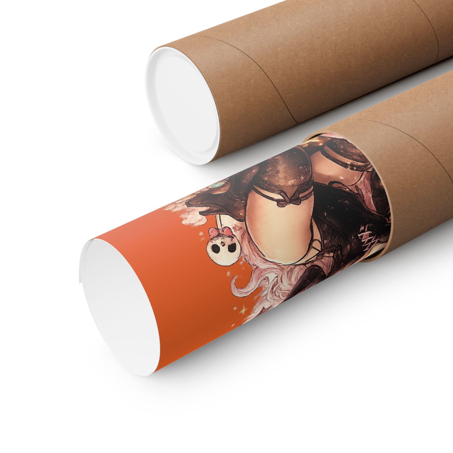No Trick All Treat Halloween Poster - Sexy Witch Matte Vertical Wall Art
