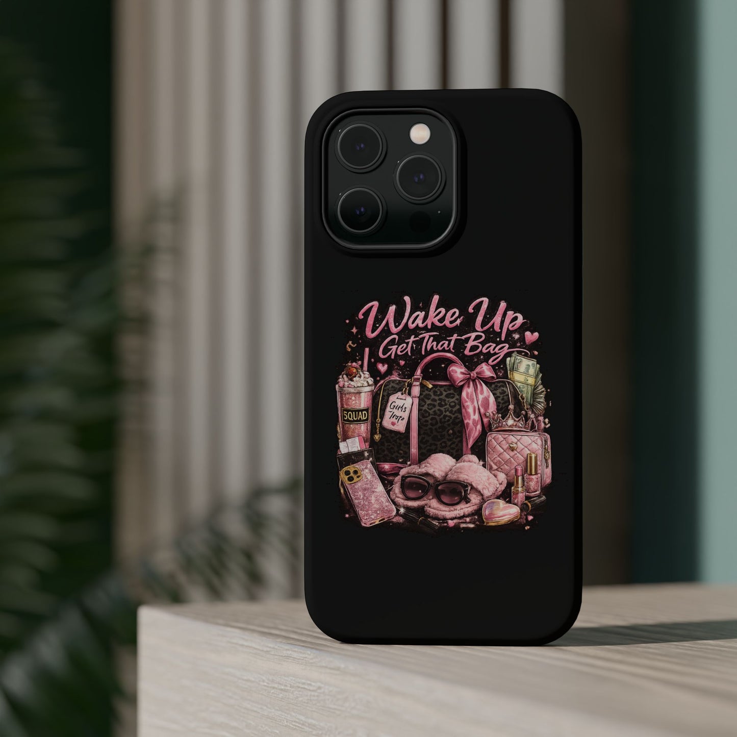 Wake Up, Get That Bag – Magnetic Impact Phone Case