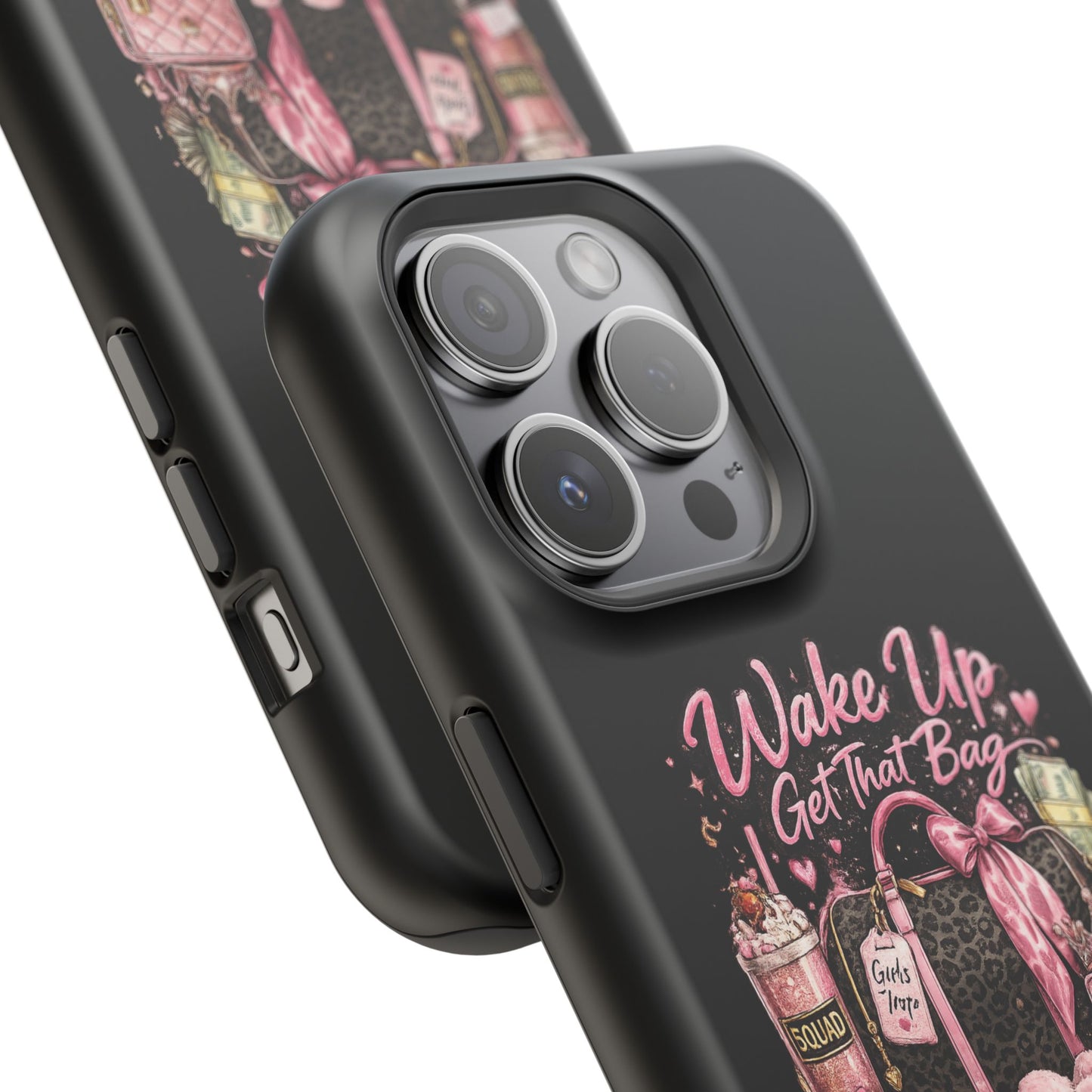 Wake Up, Get That Bag – Magnetic Impact Phone Case