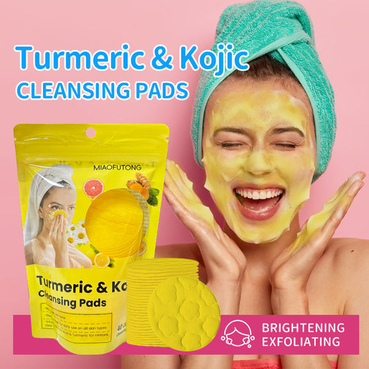 Turmeric Kojic Acid Facial Cleansing Pads
