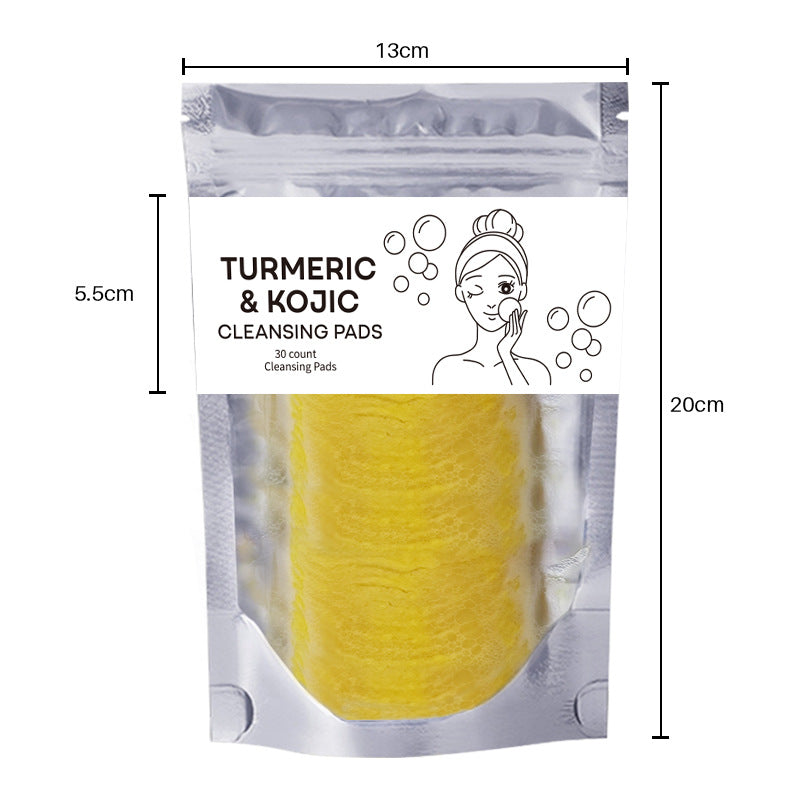 Turmeric Kojic Acid Facial Cleansing Pads