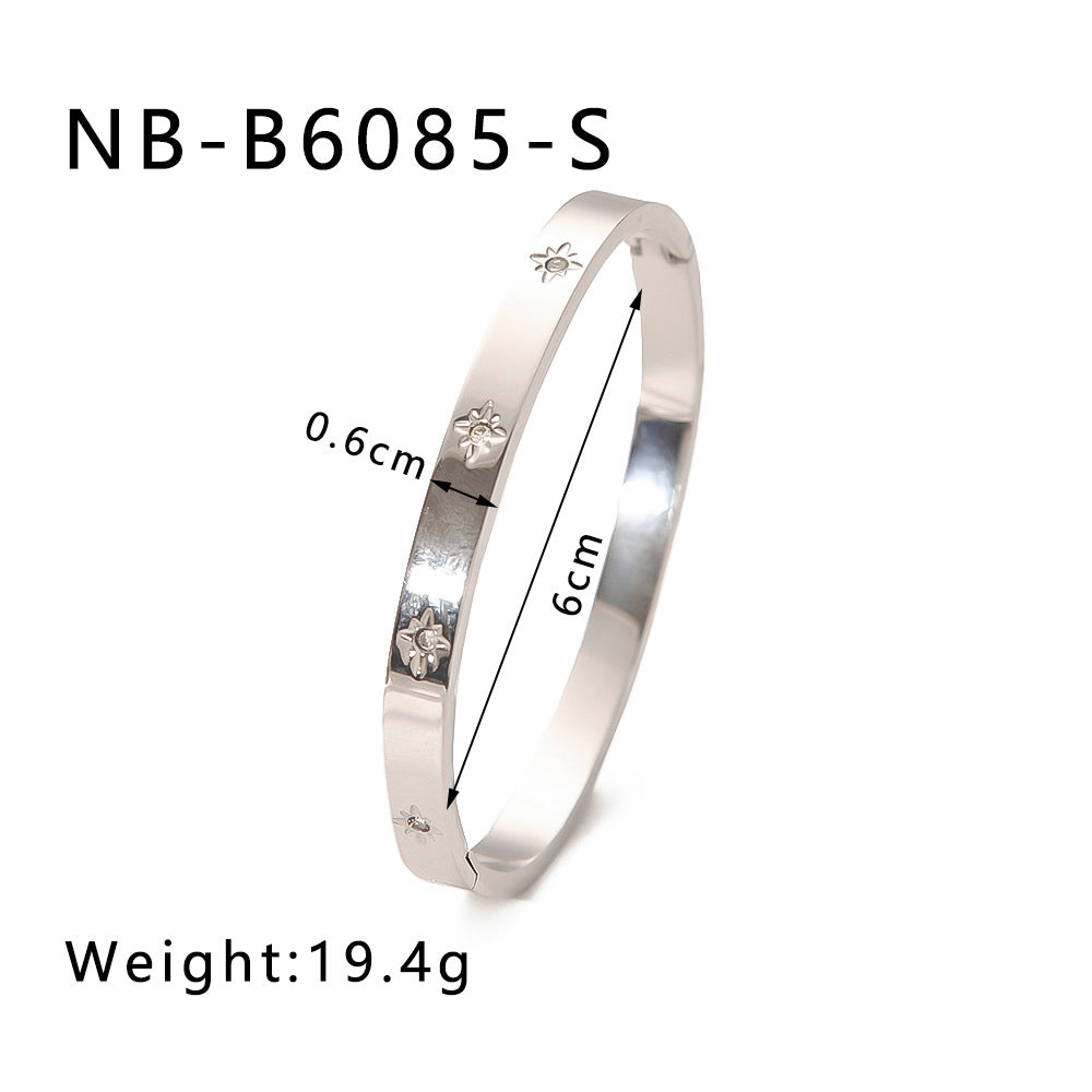 True gold electroplated color-keeping jewelry bracelet